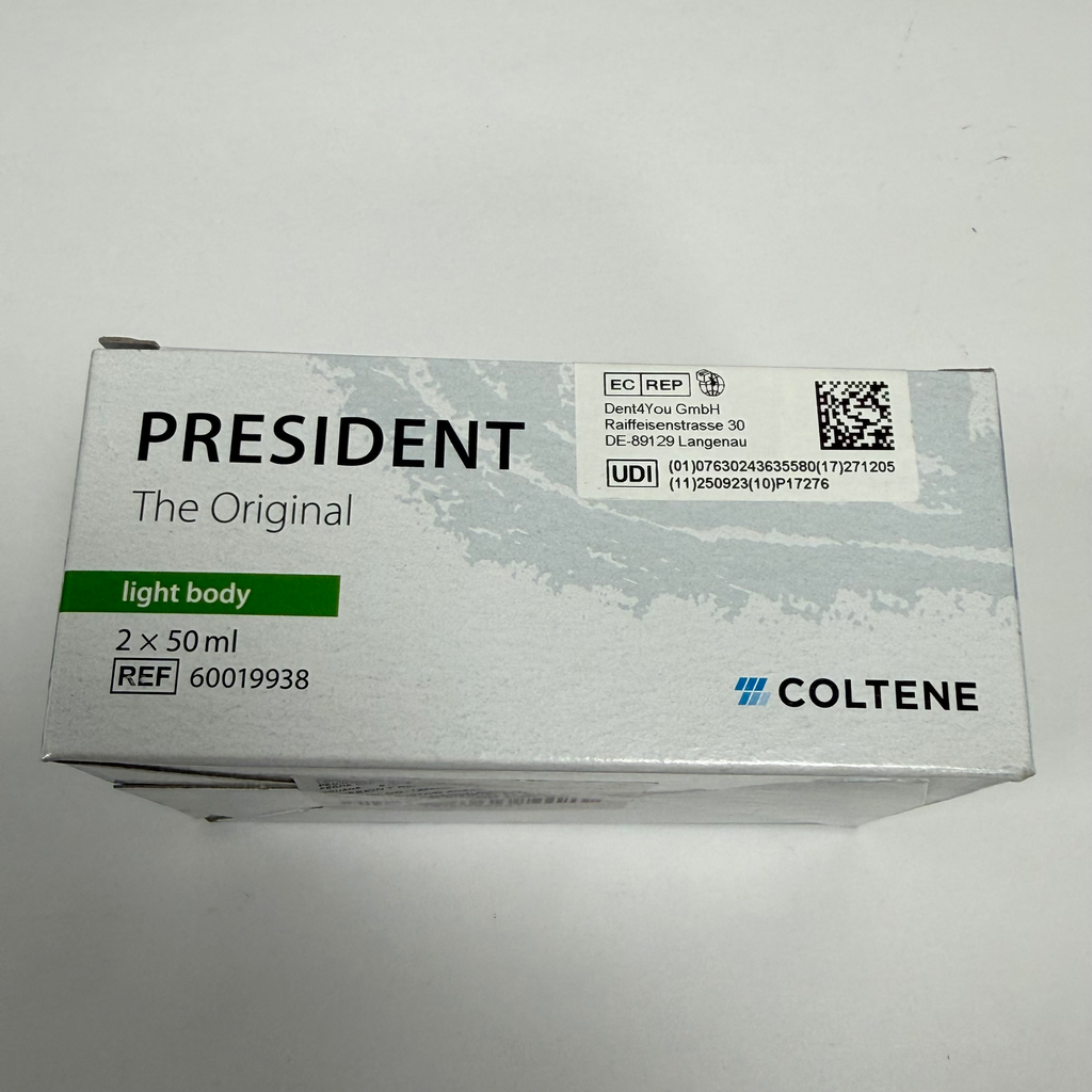 PRESIDENT THE ORIGINAL LIGHT BODY 2X50 ML