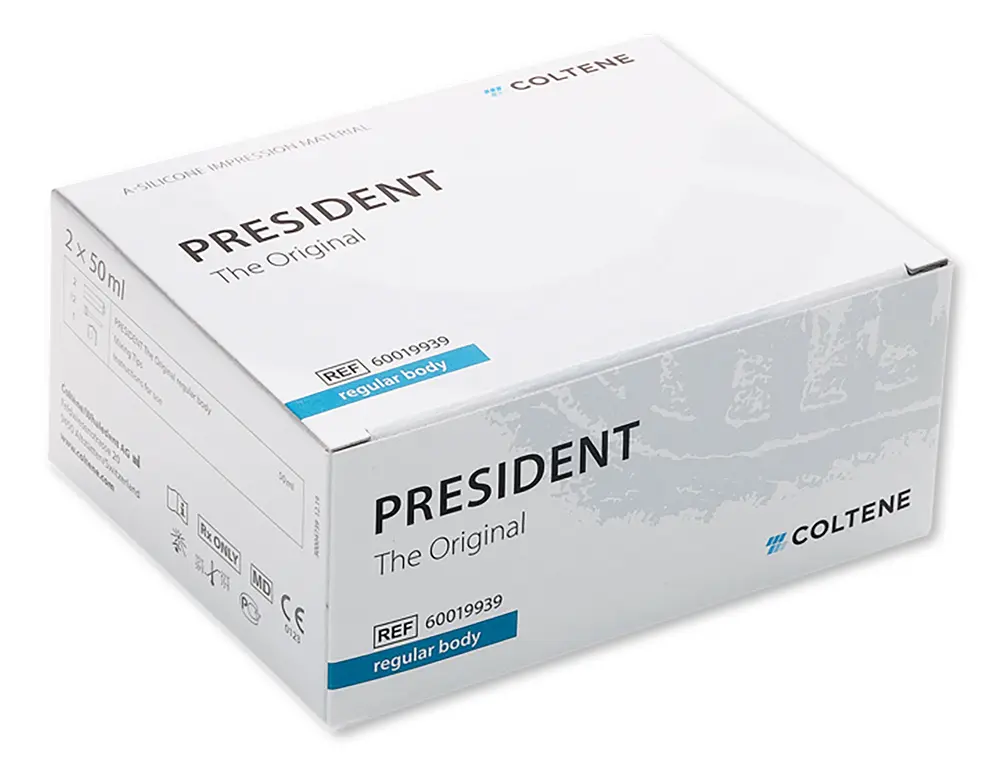 PRESIDENT THE ORIGINAL REGULAR BODY 2 X 50 ML
