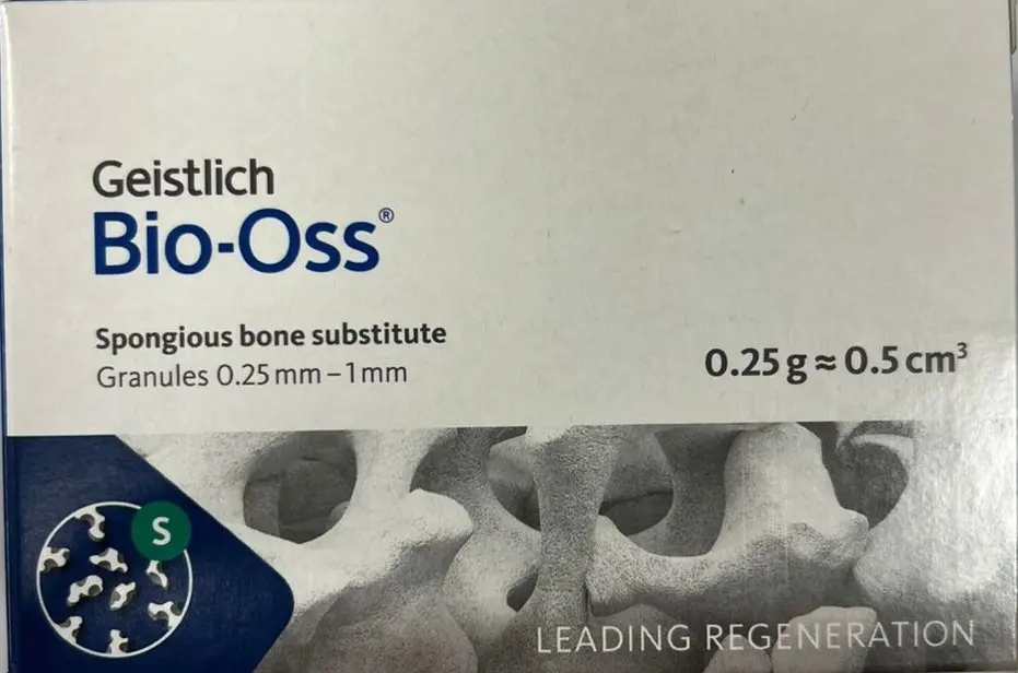 [GEI001.1] Bio-Oss Granulos 0.25-1 mm, 0.25 g (0.5 cc)