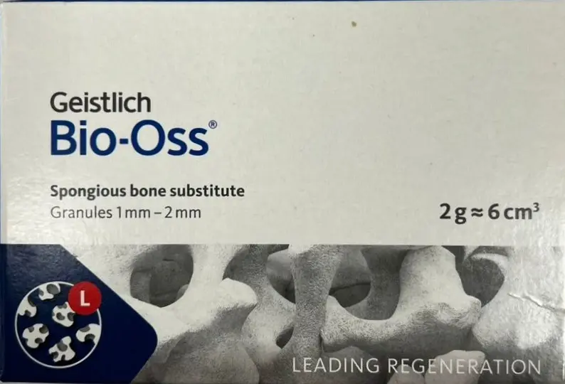 [GEI007.1] Bio-Oss Granulos 1-2 mm, 2 g (6 cc)
