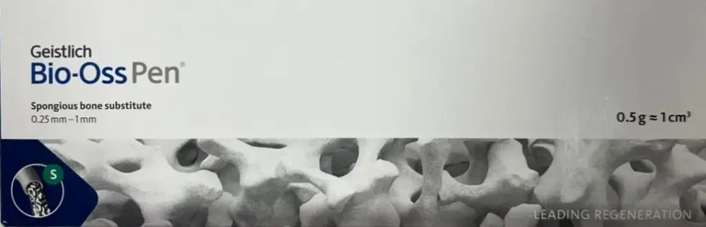 Bio-Oss Pen Granulos en Jeringa 0.25-1 mm, 0.5 g (1 cc)