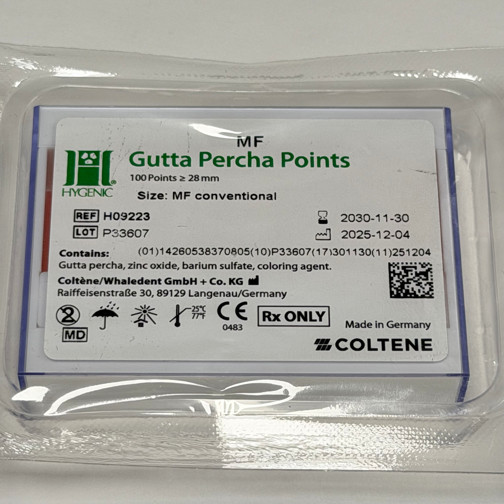 PUNTA DE GUTTA-PERCHA M-F C/100