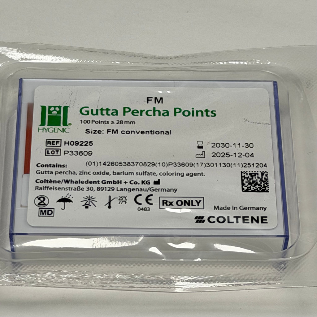 PUNTA DE GUTTA-PERCHA F-M C/100