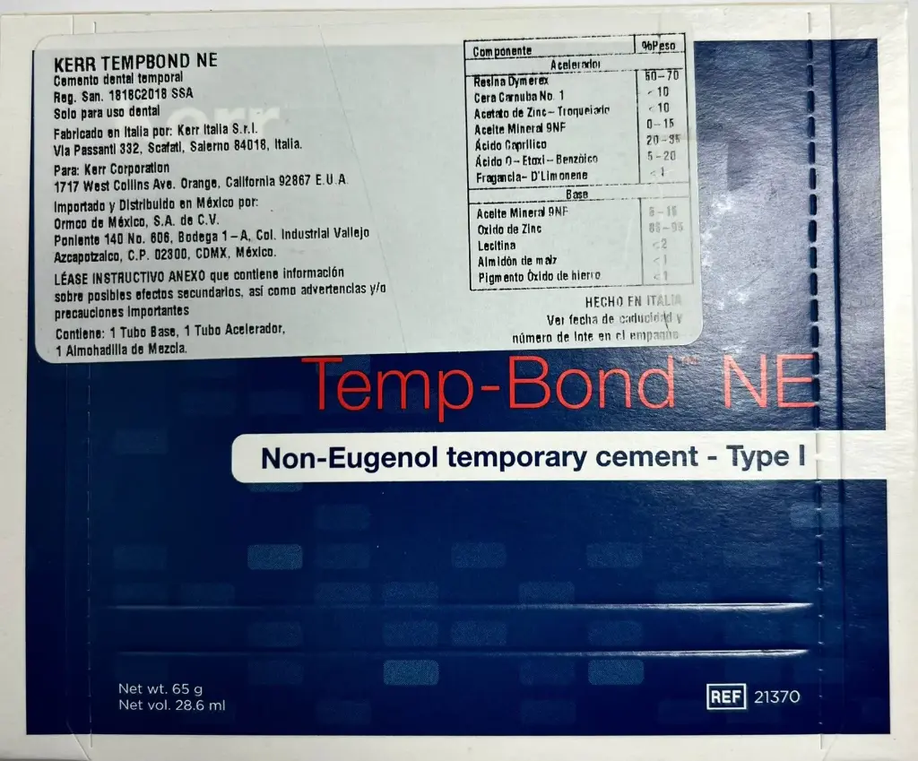 TEMP BOND NE PKG