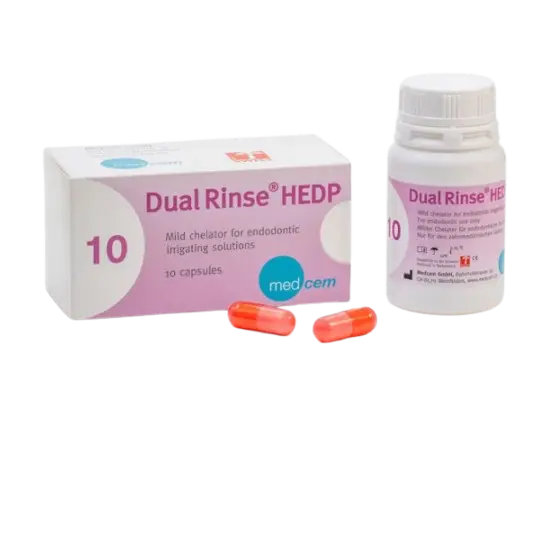 DUAL RINSE HEDP CONTENEDOR C/10 CAPSULAS