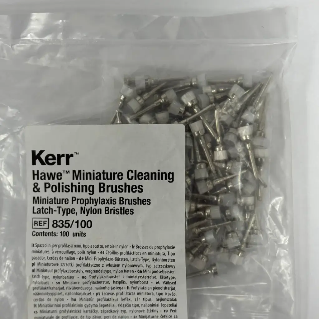 Escobillas Profilaxis Nylon 100 unid