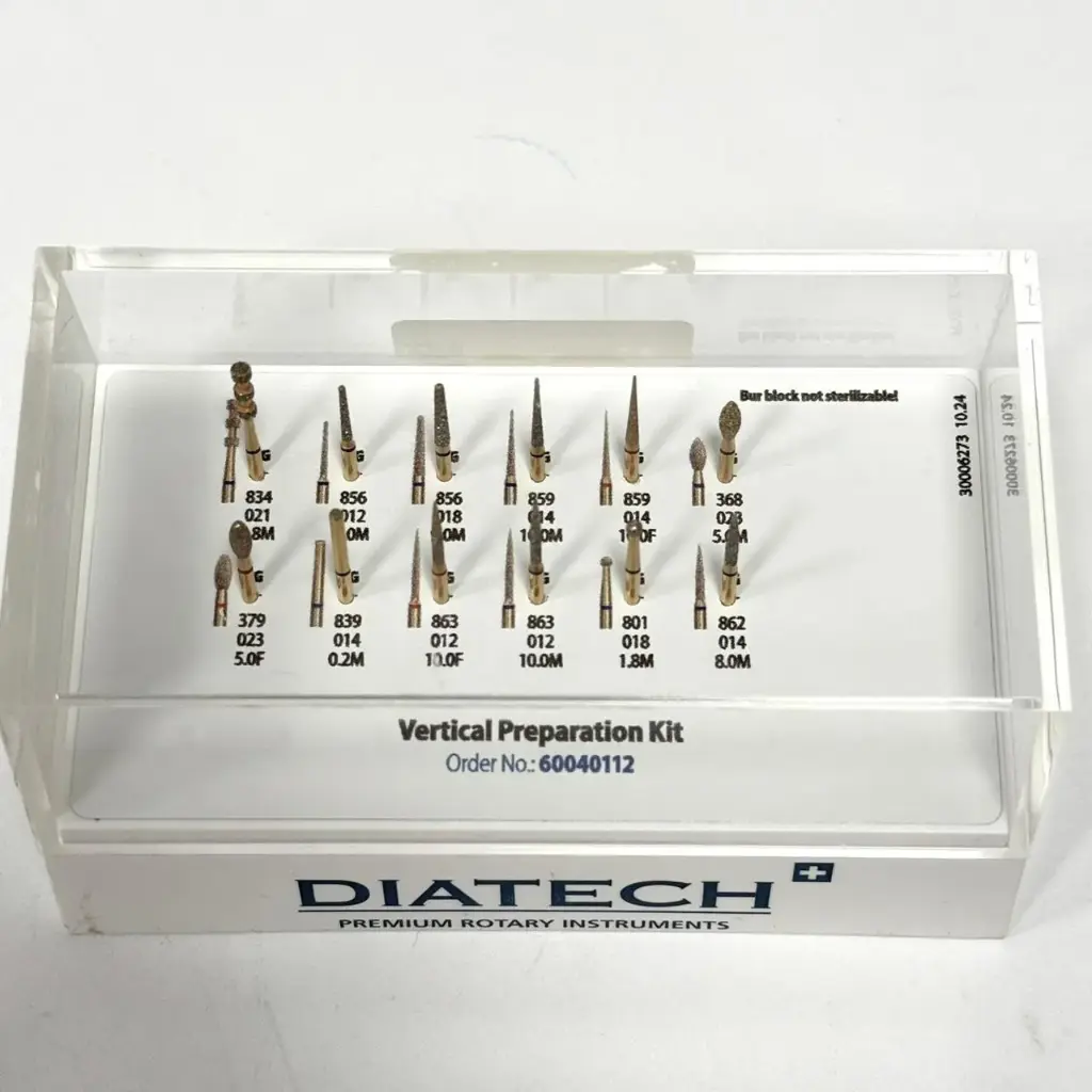 KIT DE FRESAS PREPARACIONES VERTICALES DIATECH