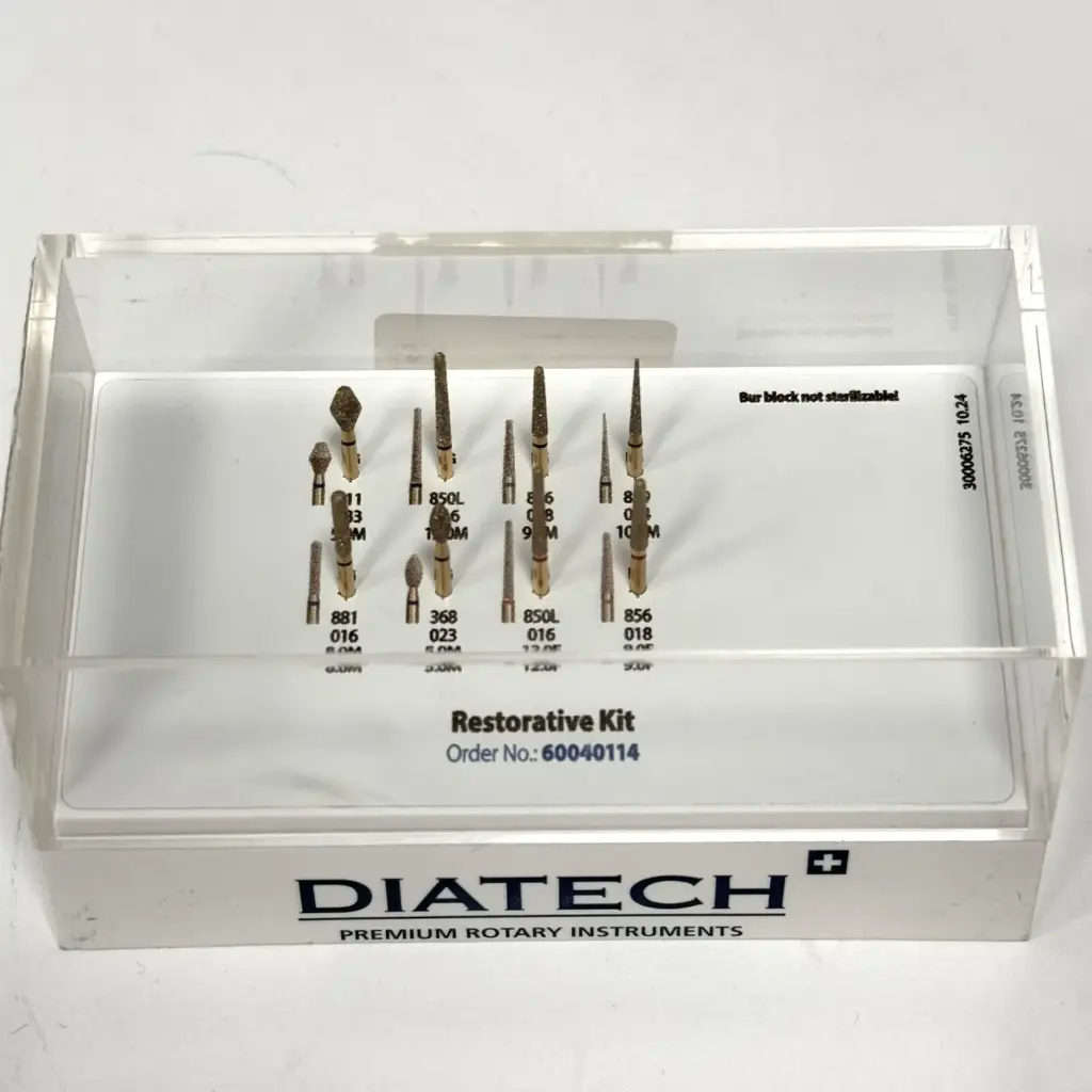 KIT DE FRESAS PARA REHABILITACION ORAL DIATECH