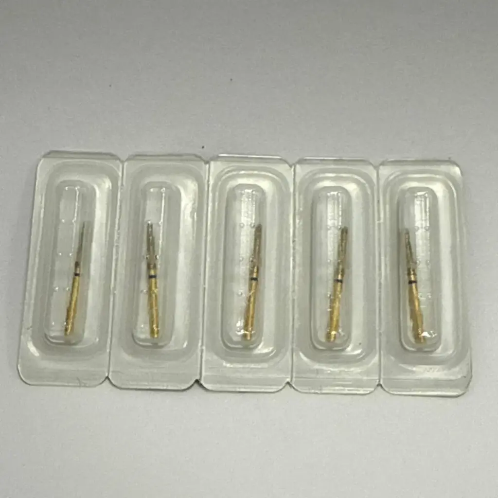 FRESA DE DIAMANTE TRONCOCONICA PUNTA REDONDEADA PAQ. C/5