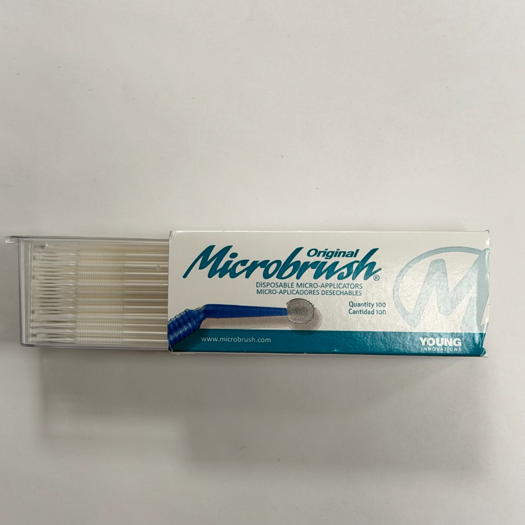 MICROBRUSH SUPER FINO BLANCO C/100