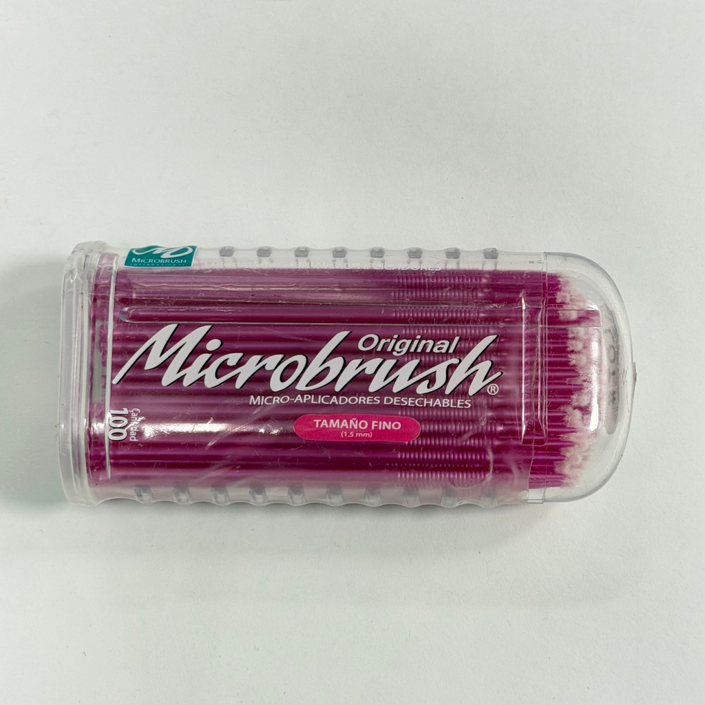 MICROBRUSH FINO ROSA C/100