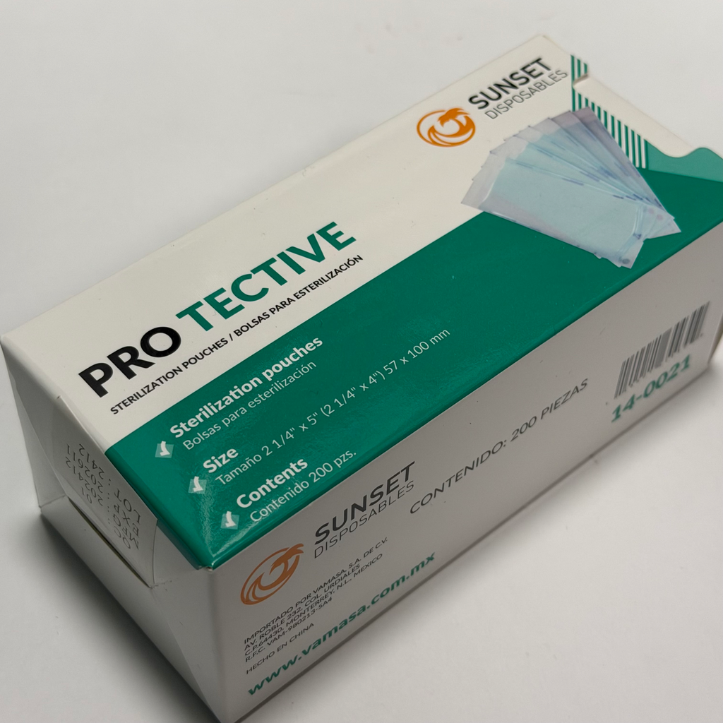 SOBRES P/ESTERILIZAR 5X10 (2 1/4 X4) 