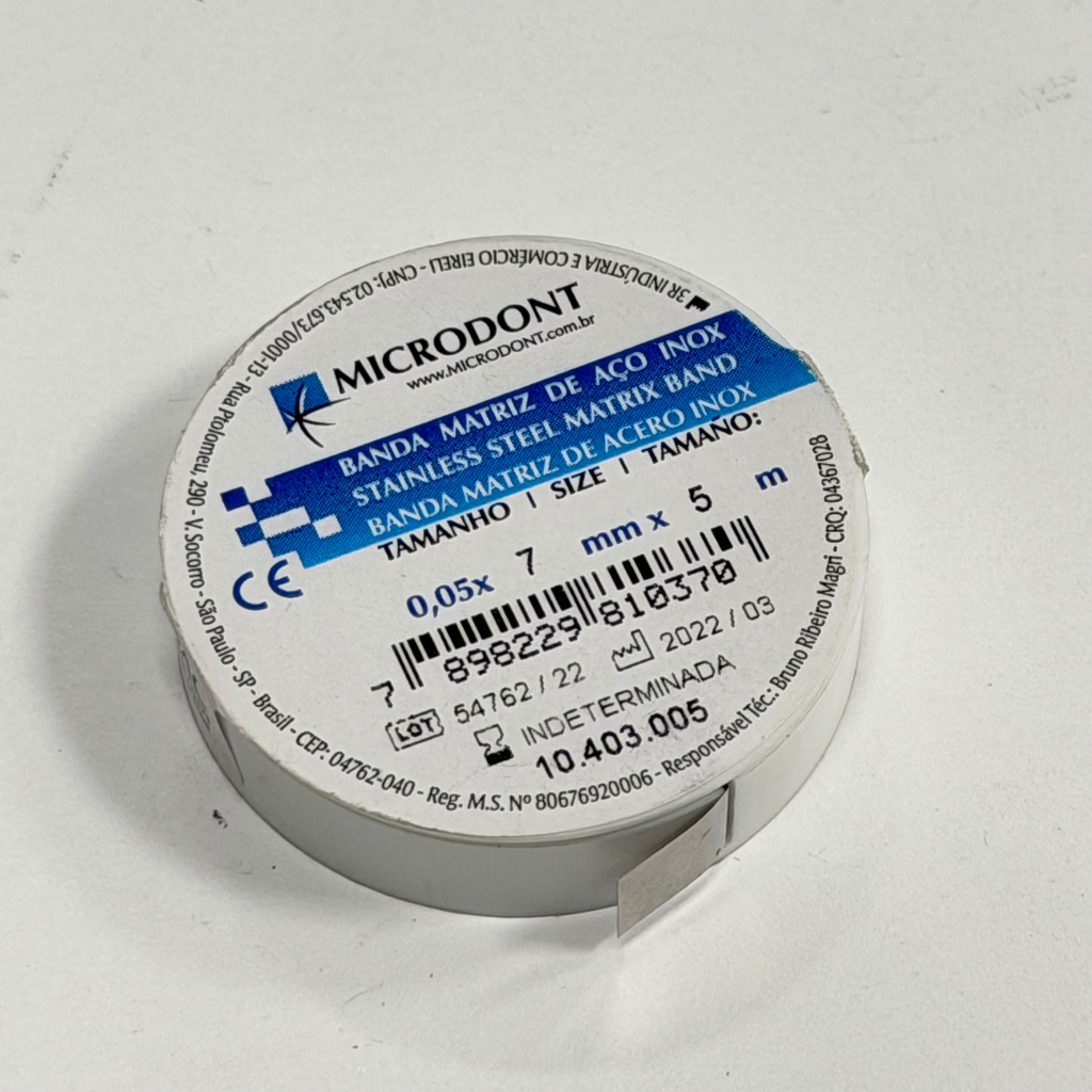 BANDA MATRIZ 7MMx5M MICRODONT 
