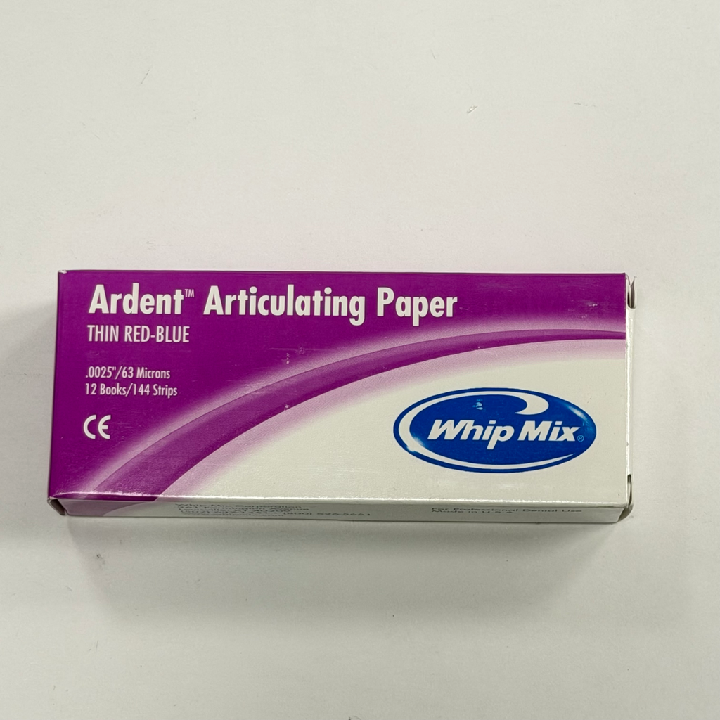PAPEL ARTICULAR ARDENT WHIP-MIX ROJO/AZUL 12 PAQ (144 TIRAS)
