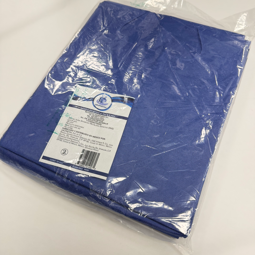 CAMPO HENDIDO AZUL PAQUETE C/10 PZAS