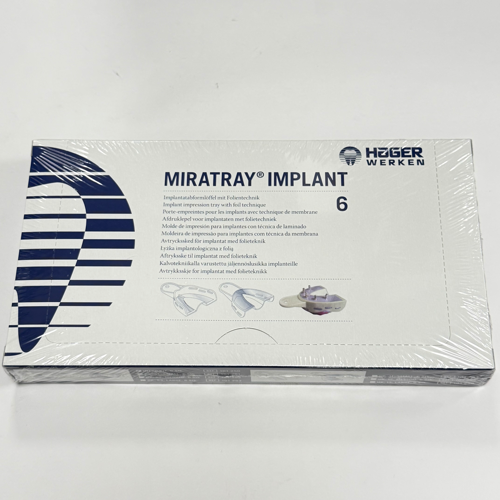 MiraTray Intro. kit. Cucharillas de impresión para implantes