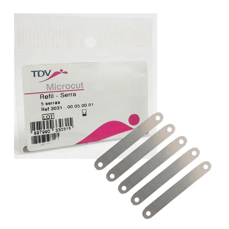 SIERRAS DE REPUESTO C-5 PIEZAS PARA ARCO MICROUT TDV