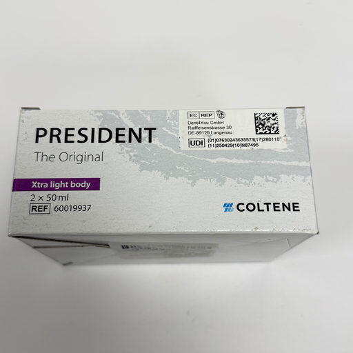 [COL089] PRESIDENT THE ORIGINAL XTRA LIGHT BODY 2X50ML