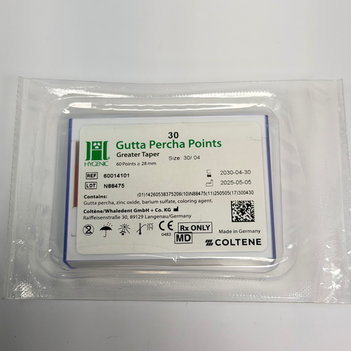 [HYG196] PUNTA DE GUTTA-PERCHA GT  04  #30 C/60