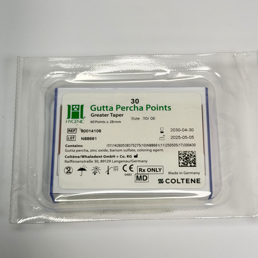 [HYG203] PUNTA DE GUTTA-PERCHA GT  06  #30 C/60