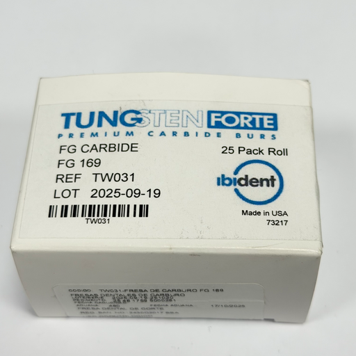 [TW031] FRESA DE CARBURO FG 169