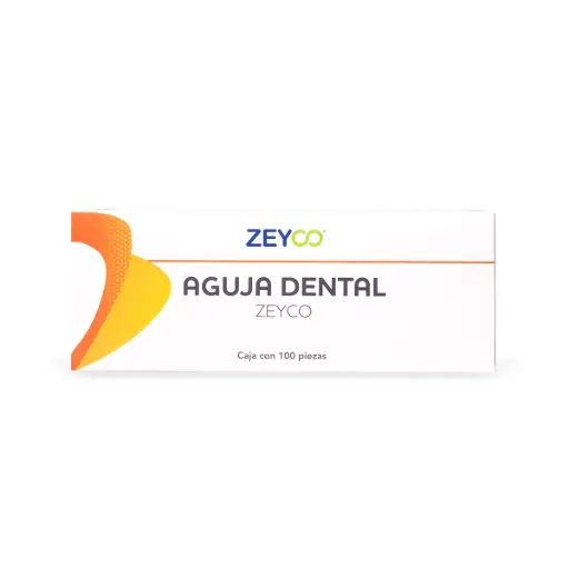 [ZE-SAG30XS] AGUJA DENTAL ZEYCO CALIBRE 30 EXTRA CORTA CAJA C/100 PZAS.