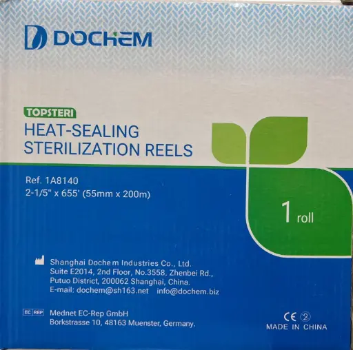 [X-RBEPT2.17] ROLLO BOLSA PARA ESTERILIZAR CHICA 2.17" 55mm x 200m