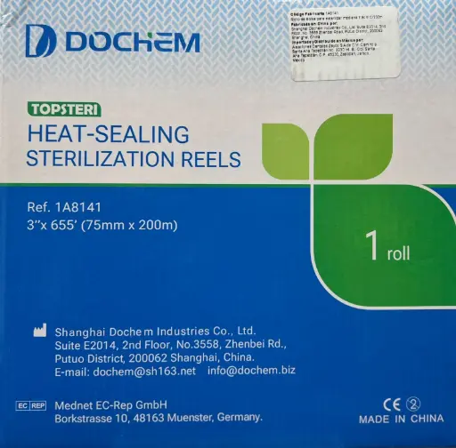 [X-RBEPT3] ROLLO BOLSA PARA ESTERILIZAR MEDIANA 3" 76.2mm x 200m