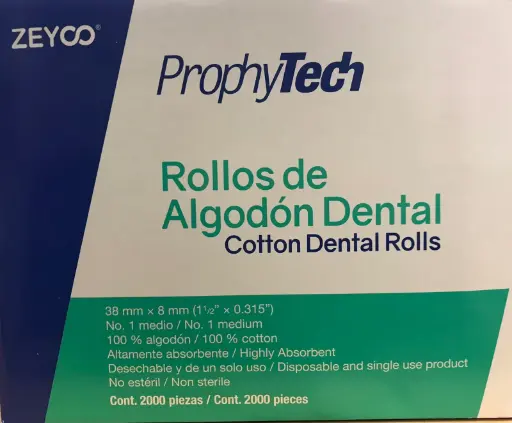 [X-RAPT2000#1] ROLLO DE ALGODON No.1 C/2000 ROLLOS