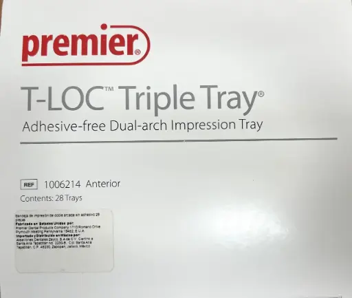 [PR-CTTA] T-LOC TRIPLE TRAY ANTERIOR - CUCHARILLA TRIPLE C/28 PZS PREMIER