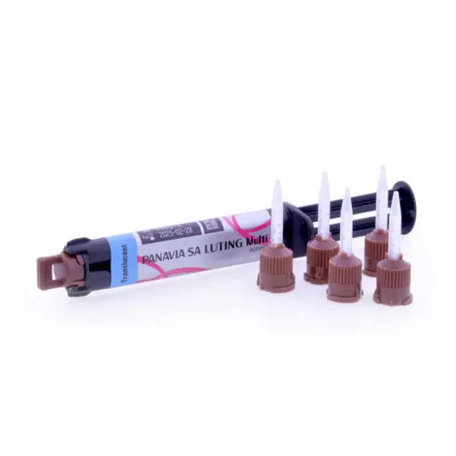 [256-4292]  PANAVIA SA LUTING MULTI AUTOMIX MINIPACK TRANSLUCENT 2.80gr/1.6ml 5 TIPS  