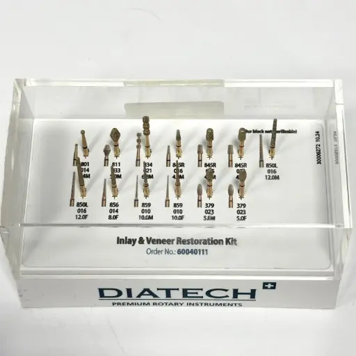 [DTC503] KIT DE FRESAS PREPARACION DE INLAYS Y CARILLAS DIATECH 