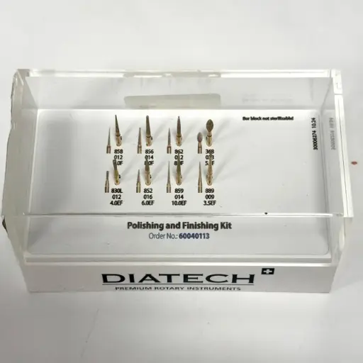 [DTC505] KIT DE FRESAS DE PULIDO Y TERMINADO DIATECH