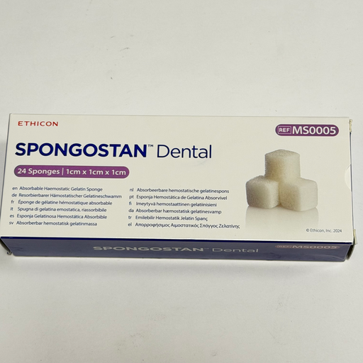 [MS0005] ESPONJAS HEMOSTATICAS CAJA C/24 (JJM5)