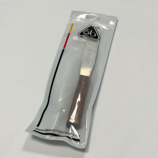 [6B229] ESPATULA 6B P/ YESO MANGO DE MADERA